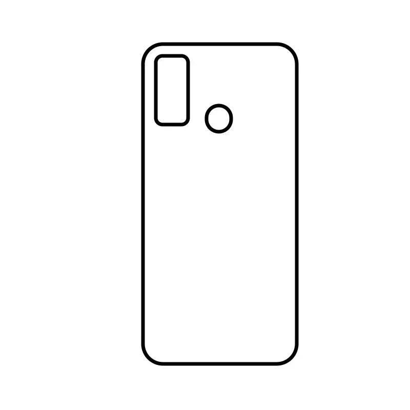 Coque-sublimation.fr Coque Sublimable Huawei P Smart 2020 Coque Sublimation Huawei P - Contour noir Coque Sublimation Huawei P - Contour noir