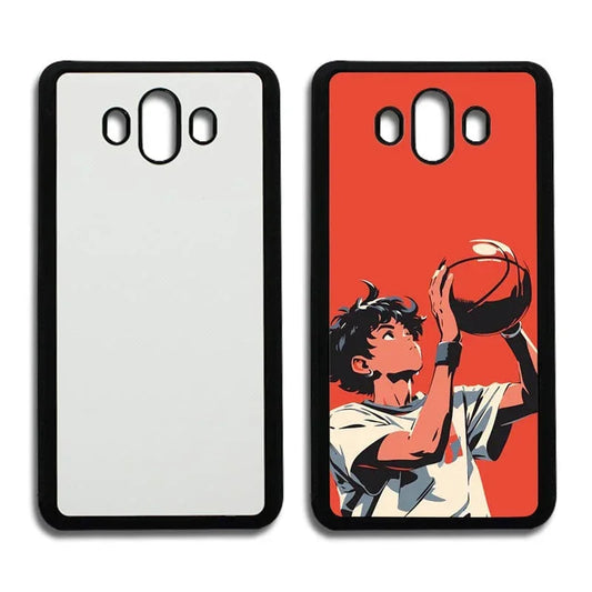 Huawei Mate Sublimatie Hoesje - Zwarte omtrek