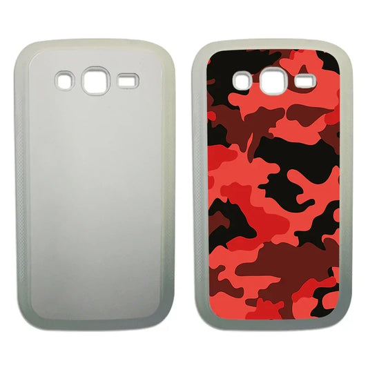 Sublimatie Samsung Galaxy Grand hoesje - Transparante omtrek