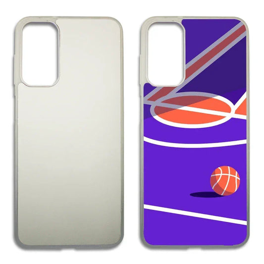 Sublimatie Samsung Galaxy M hoesje - Transparante omtrek