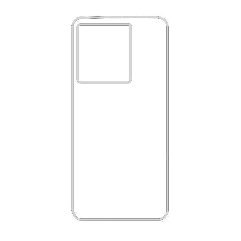Coque-sublimation.fr Coque Sublimable Xiaomi Redmi Note 13 4G Coque Sublimation Xiaomi Redmi Note - Contour transparent Coque Sublimation Xiaomi Redmi Note - Contour transparent