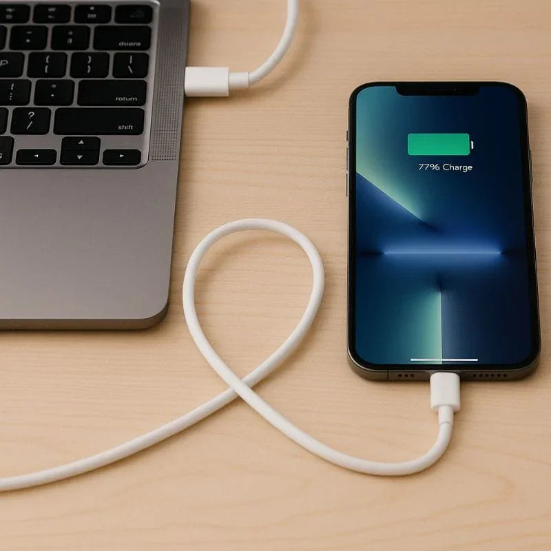 Coque-sublimation.fr Câble de chargement USB-C vers USB-C Câble de chargement USB-C vers USB-C