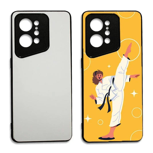 Oppo Find Sublimatiehoesje - Zwarte omtrek