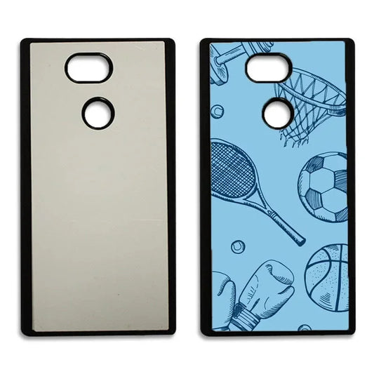 Sublimatie Sony Xperia L hoesje - Zwarte omtrek