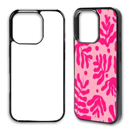 Apple-sublimatiehoesje - zwarte omtrek