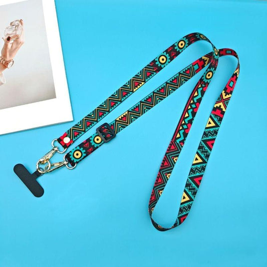 Universal patterned cord for phone cases