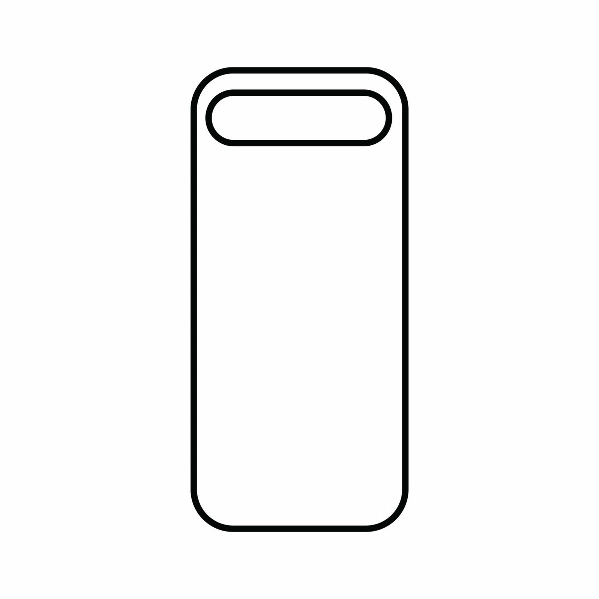 Coque-sublimation.fr Coque Sublimable iPhone 17 Air Coque Sublimation Apple Compatible MagSafe - Contour noir Coque Sublimation Apple Compatible MagSafe - Contour noir