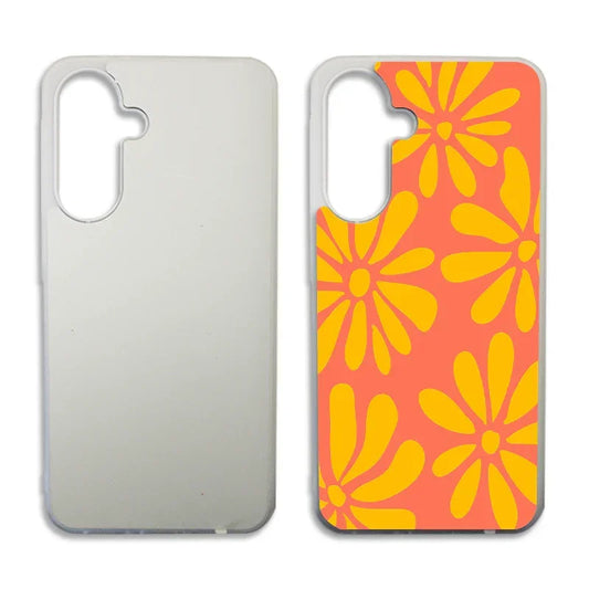 Sublimatie Samsung Galaxy A hoesje - Transparante omtrek
